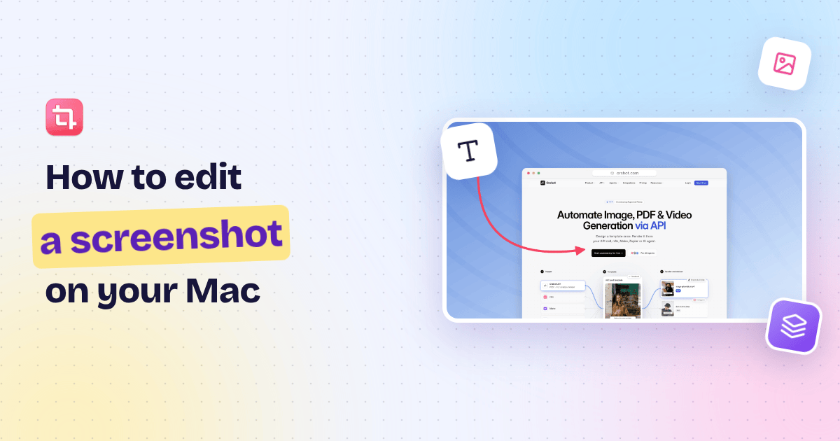 How to edit a screenshot on Mac